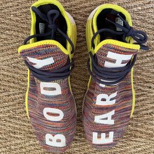Adidas x Pharrell Williams Human Race Body and Earth Sneakers Size 12.5